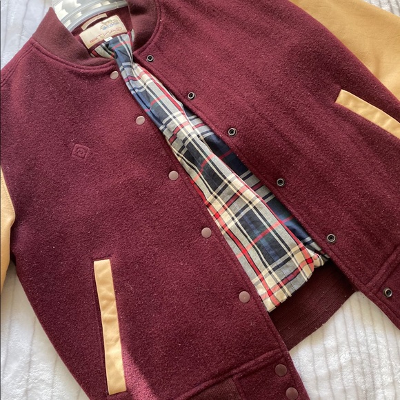 gant rugger varsity jacket